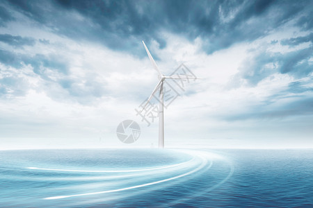新能源风车图片图片