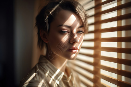 高清电影写实美女背景