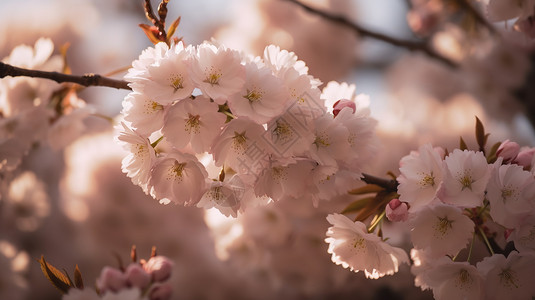 精致梅花精致的梅花傲立风中背景