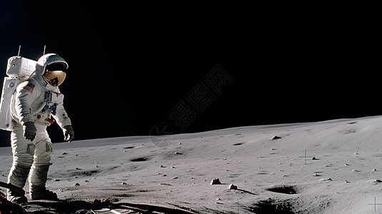 宇航员在外太空背景图片