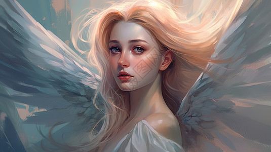 天使梦幻背景图片