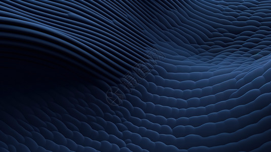 电脑桌面设计蓝色波纹图案设计图片