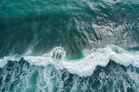 浅蓝色海浪波纹海浪背景背景