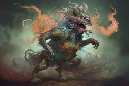 中国古代神话怪兽高清图片