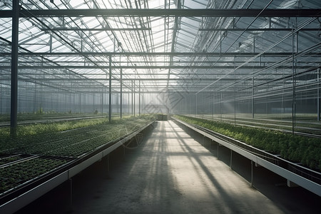 农业种植温室大棚背景图片