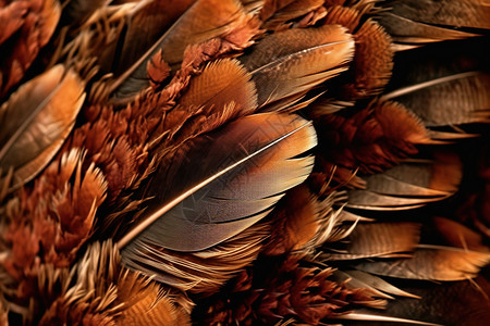 美丽的羽毛背景图片