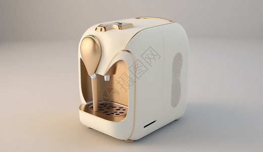 三维咖啡机模型图片