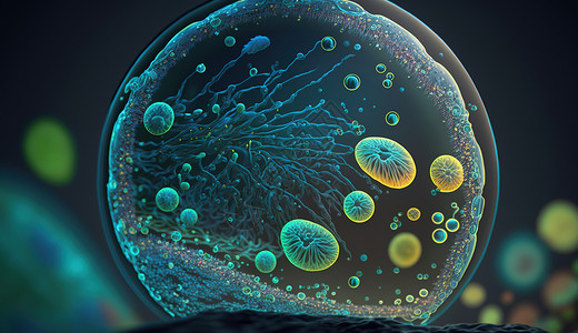 海洋微生物海洋分子设计图片