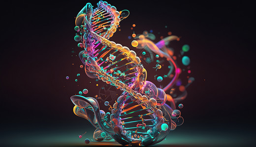 超现实DNA展示图片