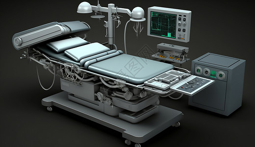 医用手术室设备背景图片