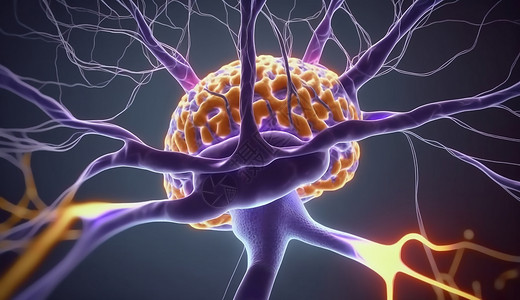 人类大脑神经扩展高清图片