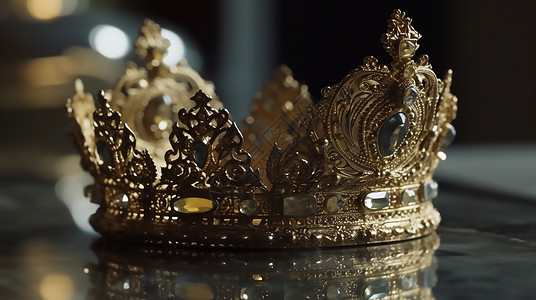 奢华的王冠背景图片