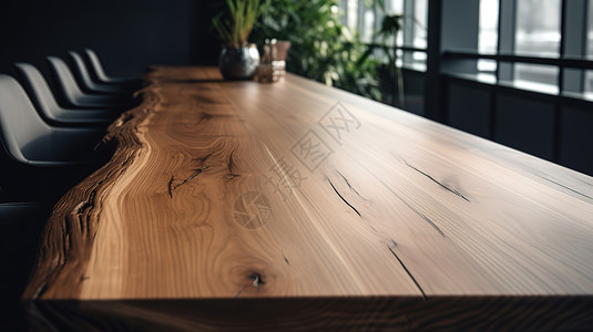 木纹素材高清办公室木桌木制品高清图插画