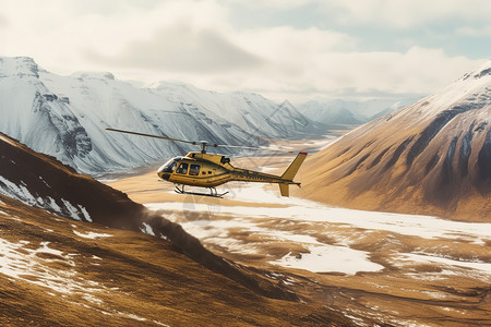 直升机游客旅行图片