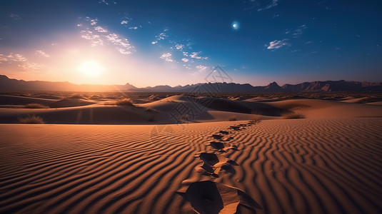 外景沙漠背景图片