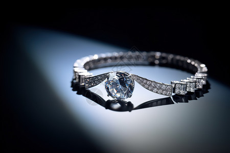 珠宝设计钻石首饰戒指背景图片