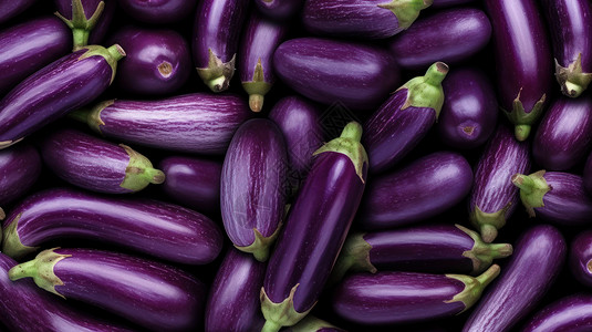 蔬菜紫色茄子背景图片