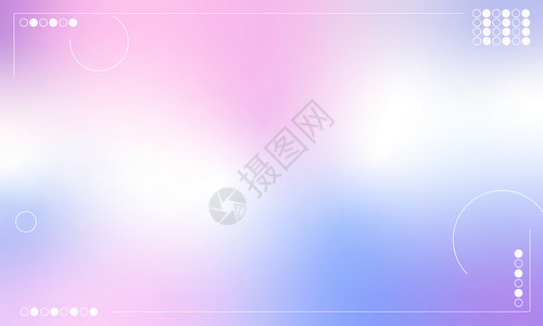 紫色彩虹边框几何边框电商促销背景设计图片
