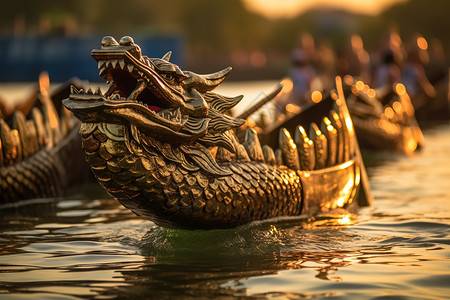 端午龙舟龙船比赛传统活动图片
