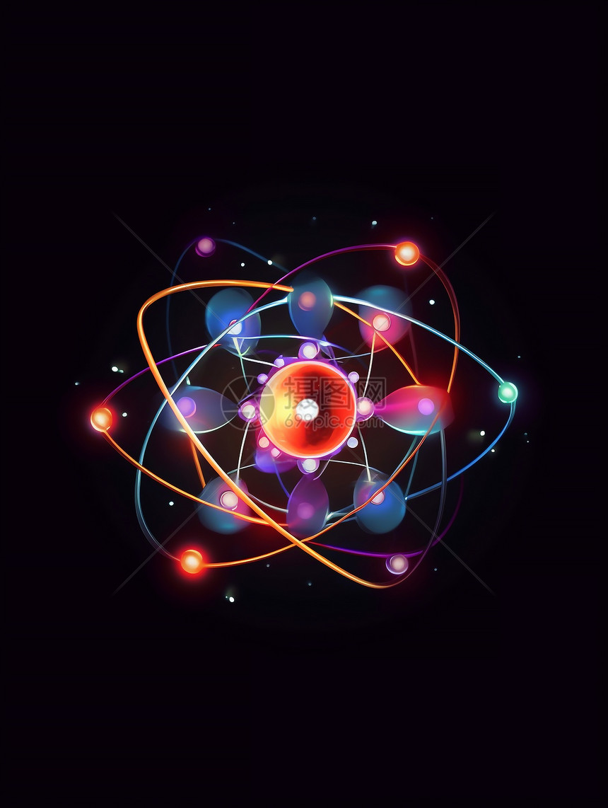 量子科技海报量子技术图片