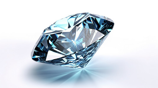 3d钻石素材豪华钻石模型插画