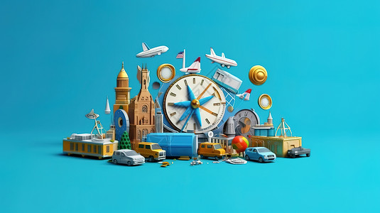 抽象旅游游戏板插图背景图片