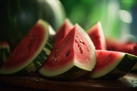 夏天应季水果西瓜图片