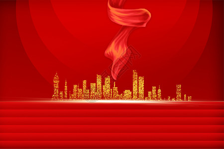 红色羊绒围巾红色商业背景设计图片