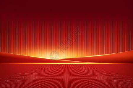 会议制度红色大气红金背景设计图片