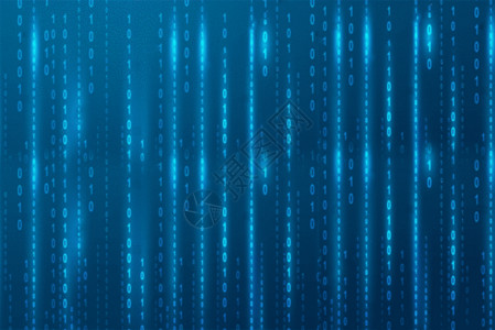 数据机器人蓝色创意数据AIGIF高清图片