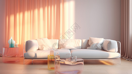 现代家居客厅沙发图片