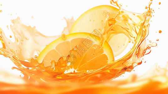 夏季饮品柠檬水背景图片