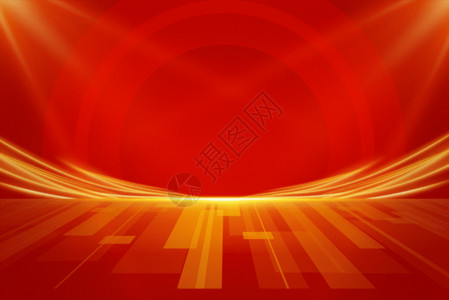 沥青毡大气红色红金光效gif动图高清图片