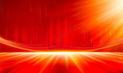 中元节展板大气红色背景设计图片