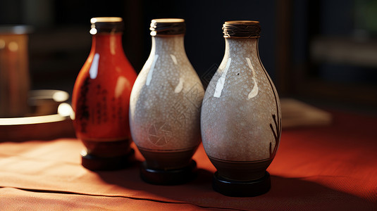 中国传统白酒器具图片