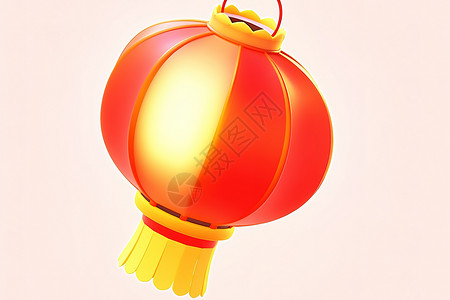 中国红灯笼3D图标图片