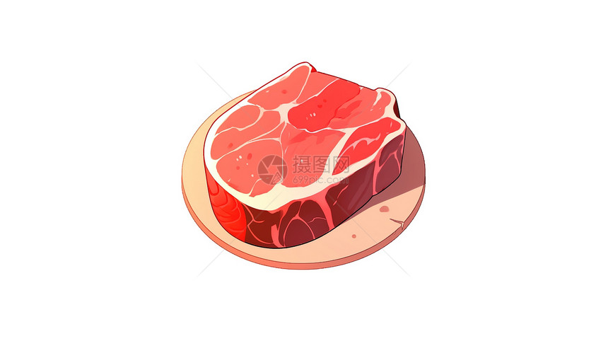 肉类3D图标图片