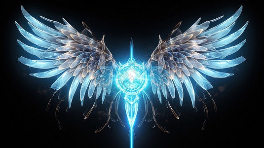 游戏翅膀二次元图标高清图片