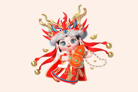 龙帽龙年形象春节高清图片