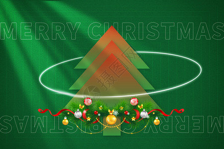 圣诞祝福圣诞节简约海报设计图片