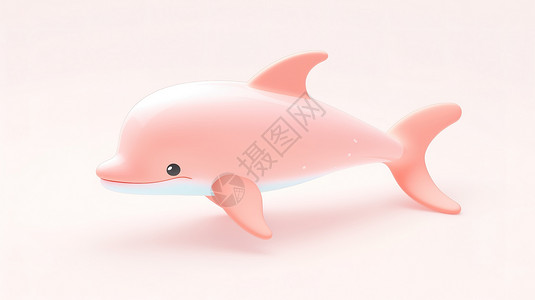可爱的3D鲸鱼背景图片