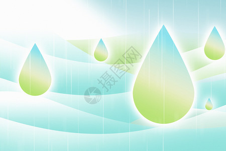 风雨兰弥散风雨水水滴背景设计图片