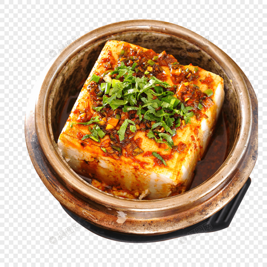 朝族拌豆腐美食图片