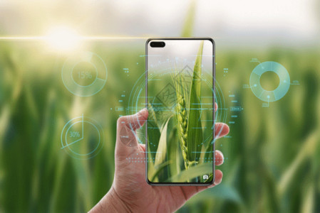 自动驾驶技术智慧农业GIF高清图片