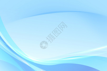 圆球光效蓝色科技背景设计图片
