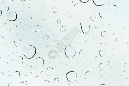玻璃雾气简洁大气雨滴背景设计图片