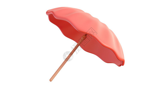 遮阳伞3D图标背景图片