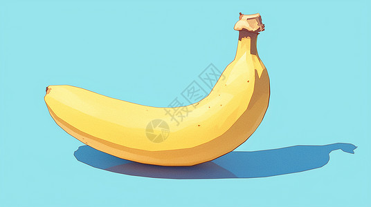 黄色诱人的香蕉背景图片