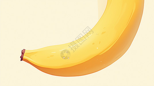 黄色诱人的香蕉背景图片