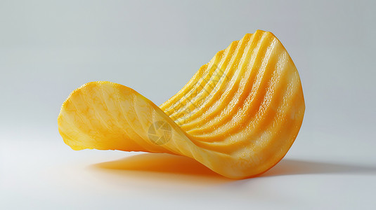 薯片3D图标背景图片